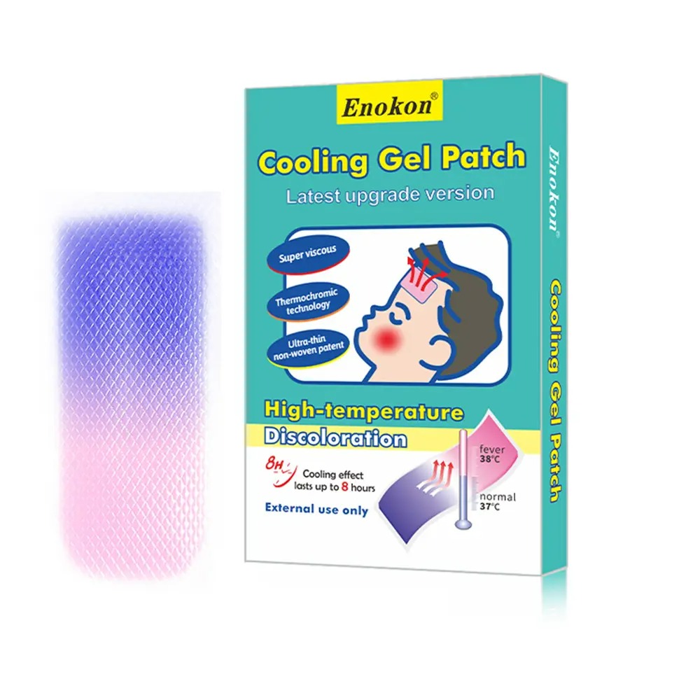 تصویر پد تب بر نوزاد Cooling Gel Patch 